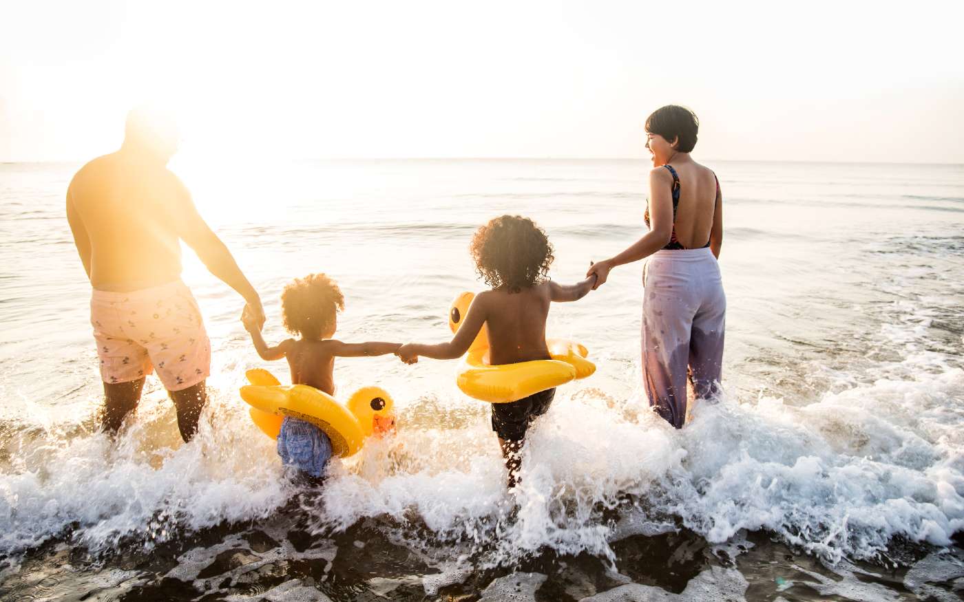 Family beach image