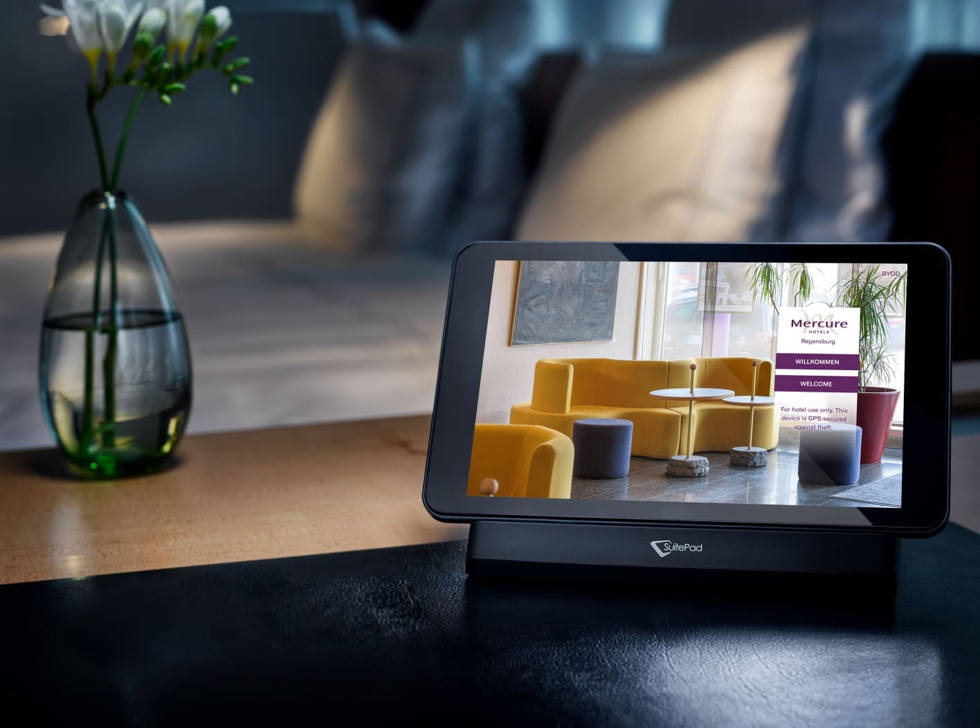 SuitePad in-room tablets can help to boost revenue at a hotel.